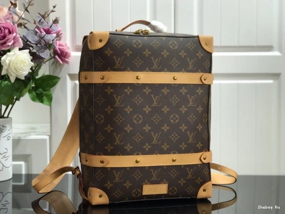 LOUIS PM BACKPACK TRUNK SOFT VUITTON 0822